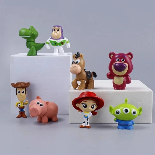 8pcs toy story character mini - toy,
