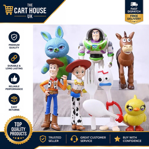 7pcs toy story action - 7pcs, 4