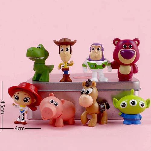 8pcs 5cm toy - 4, figures