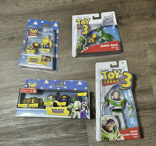 Toy story figures - 4, nib