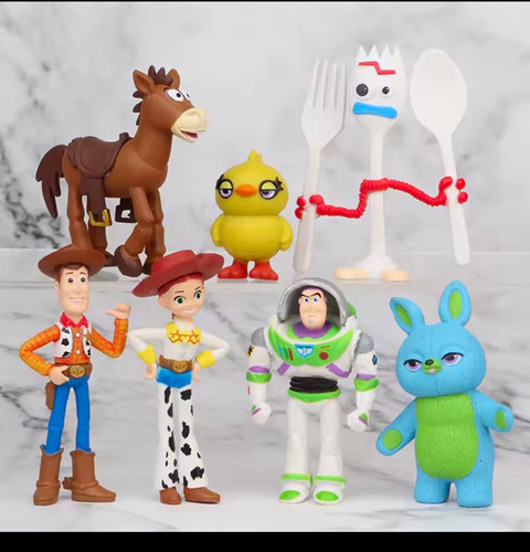 Toy story character figure set - character,