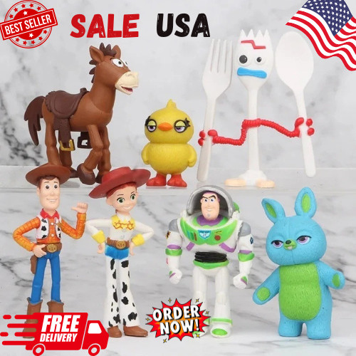 7pcs toy story action - toy, 4
