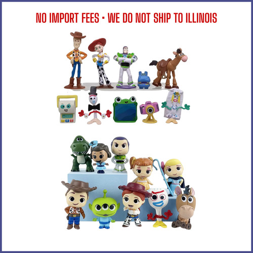 10pcs toy story figures - 10pcs,