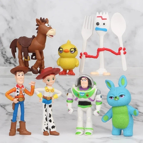 7pcs toy story action - story,